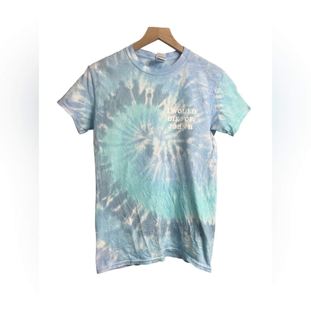 I Would Die For John B Tie-Dye Tee - Light Blue - Picture 2 of 5